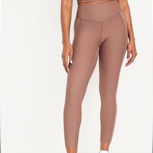 Old Navy Workout Leggings Mauve Pink Extra Small